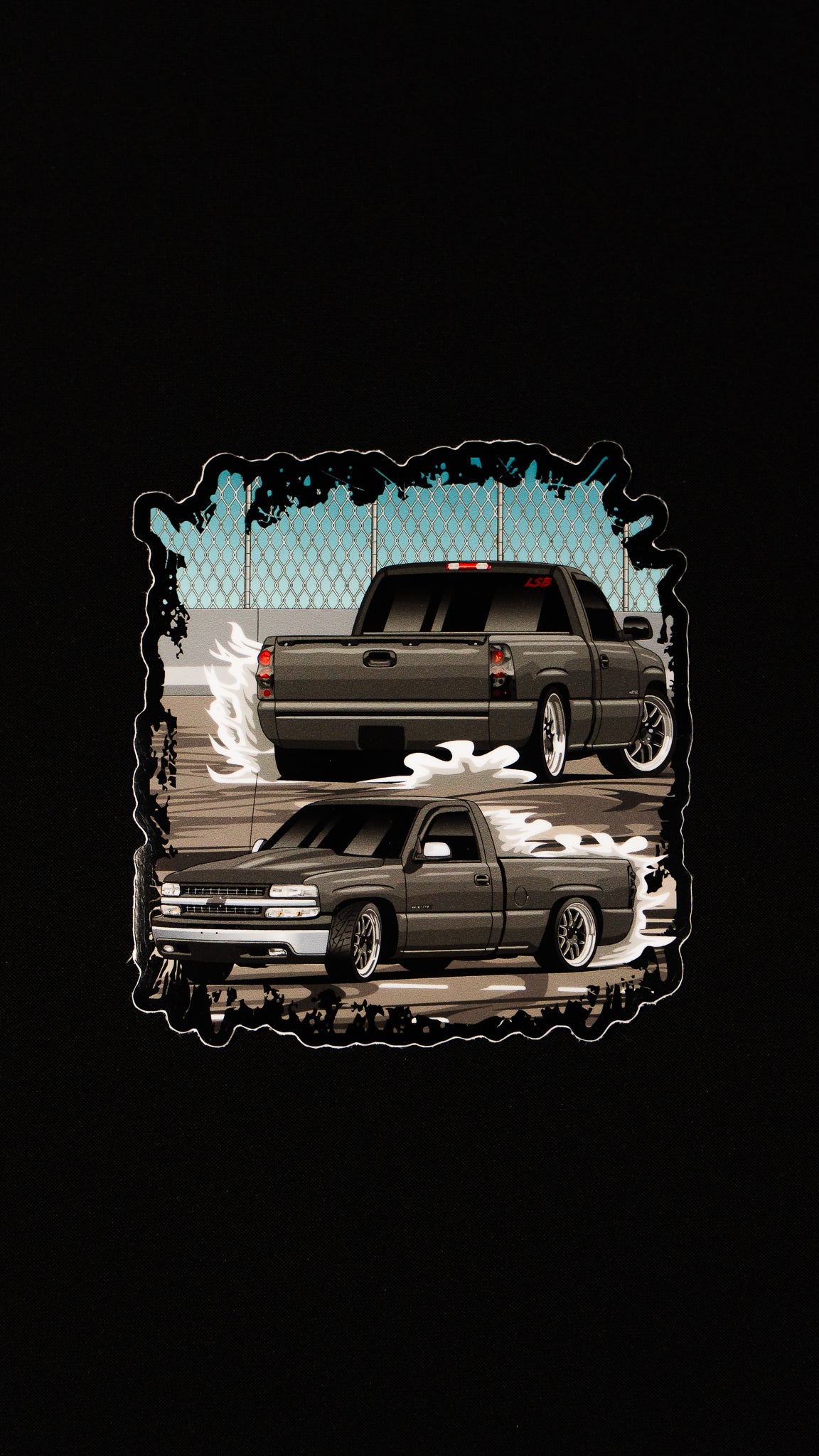 Burnout Trucks Stickers