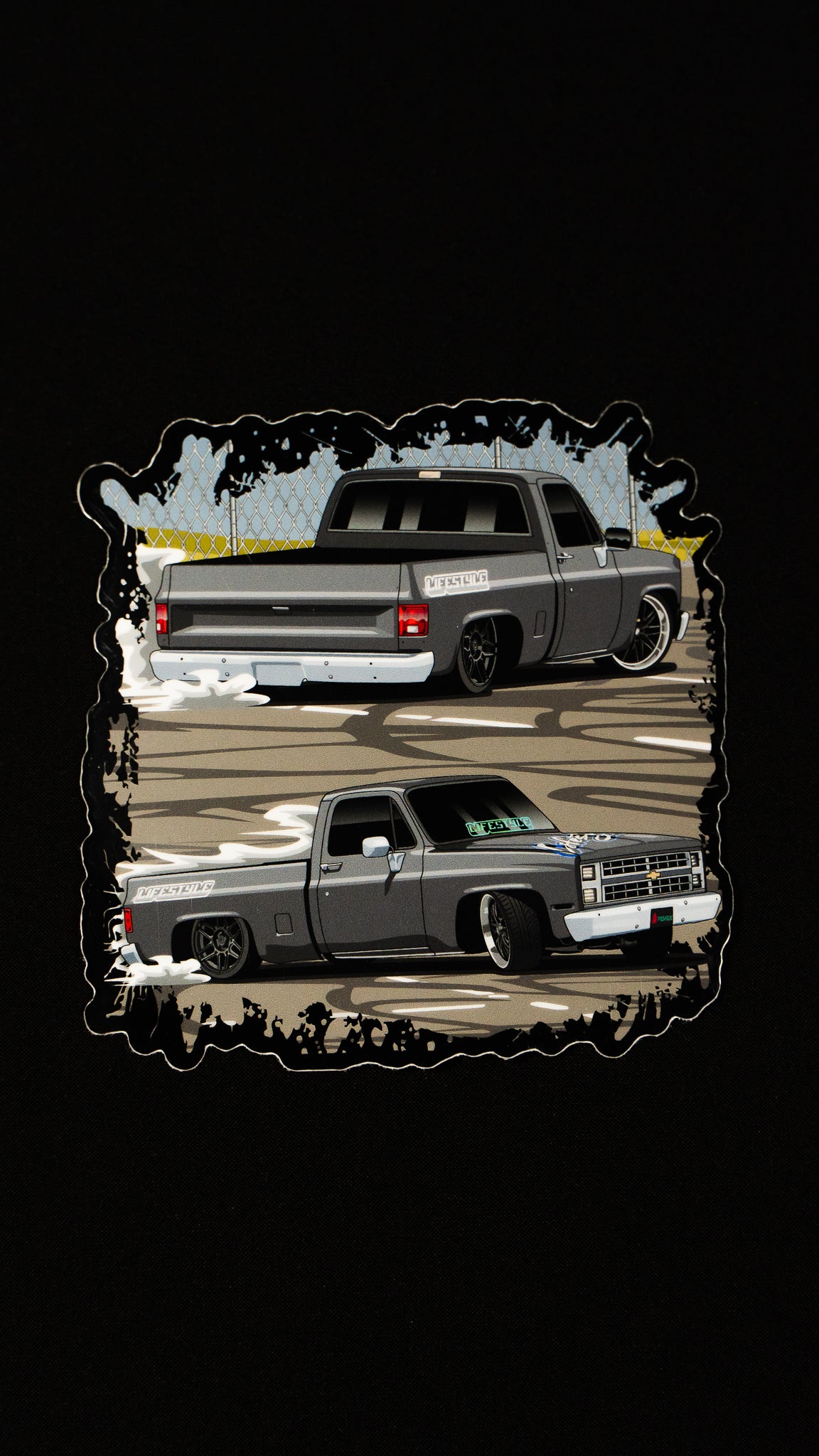 Burnout Trucks Stickers