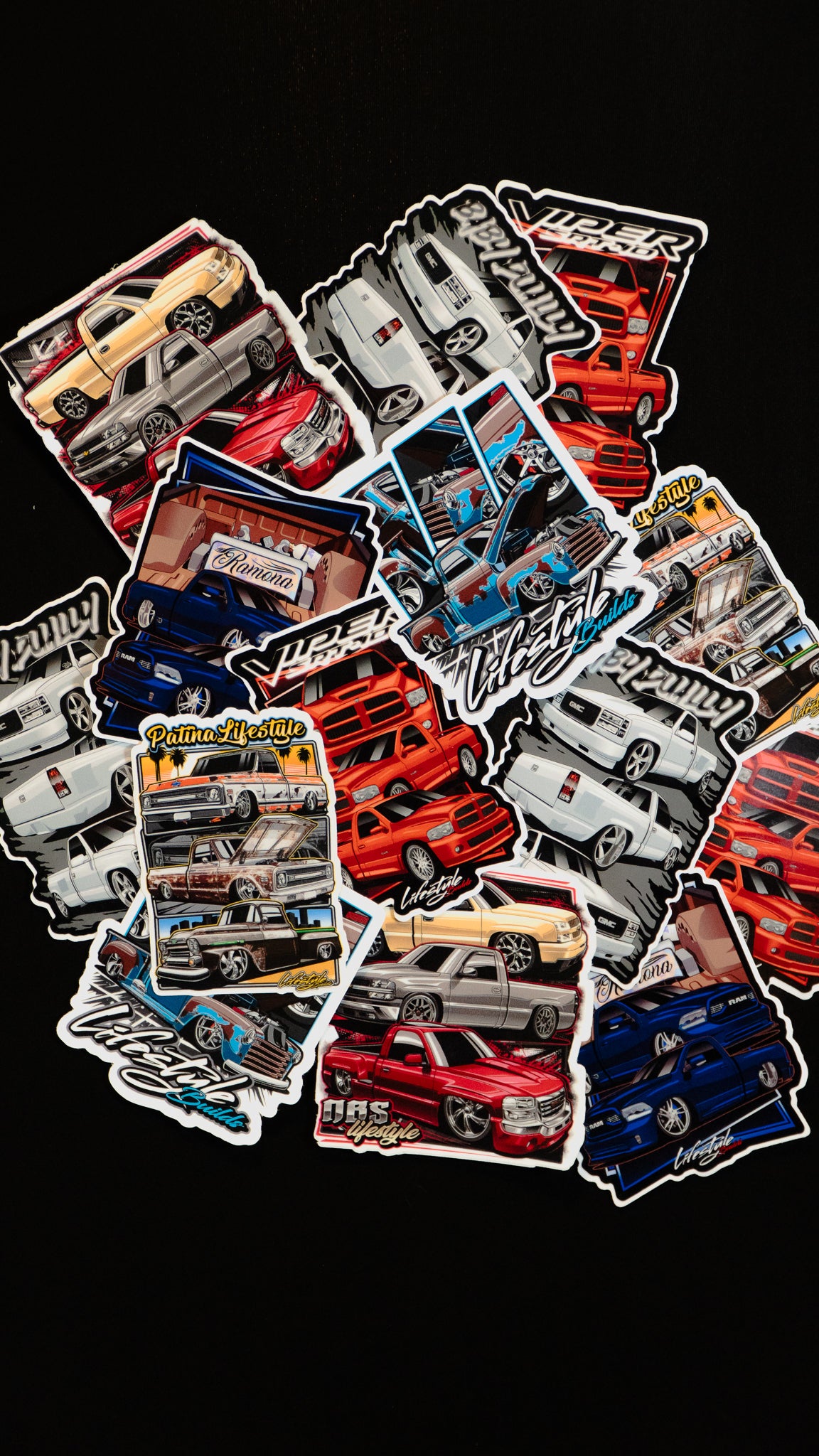 Truck Design Stickers