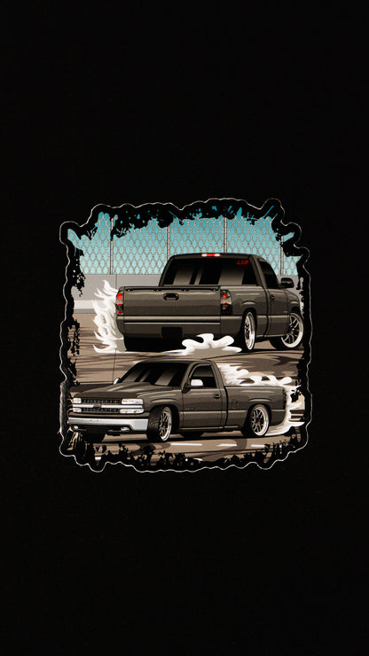Burnout Trucks Stickers
