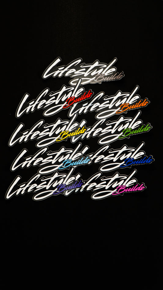LifeStyle Builds Stickers